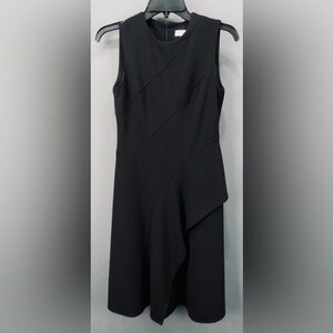 Calvin Klein One Shoulder Black Dress